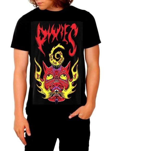Pixies Then The Devil Is indie punk rock Official T-Shirt cotton M NWT - Picture 1 of 2